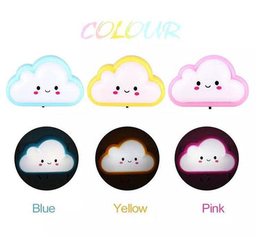 Cloud Shape LED Night Lamp – Soft Warm Glow