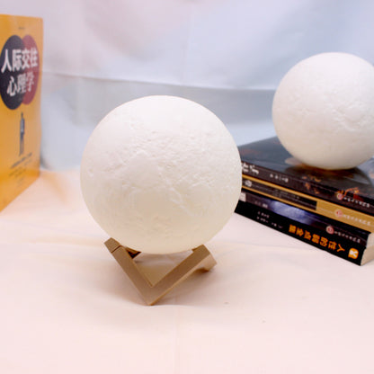 15cm Moon Lamp – 3D Lunar LED Decorative Light