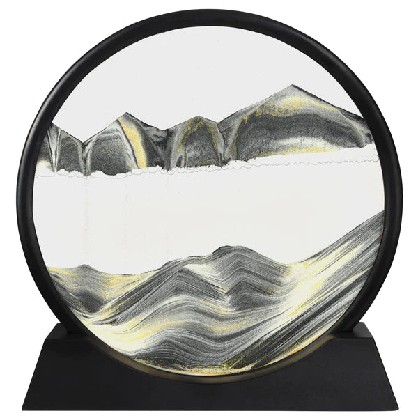 7 Inch Moving Sand Lamp – 3D Sandscape Frame