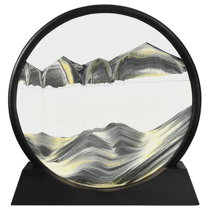 7 Inch Moving Sand Lamp – 3D Sandscape Frame