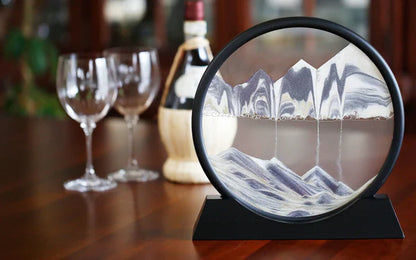 7 Inch Moving Sand Lamp – 3D Sandscape Frame