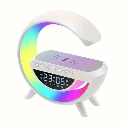 G Shape Smart Speaker – Wireless Charging & Bluetooth