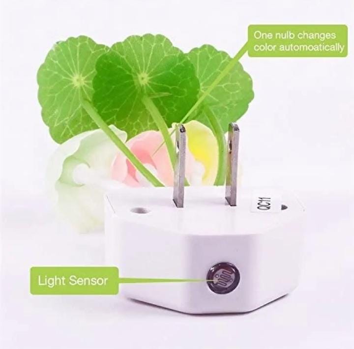 Mushroom LED Night Light – Bedroom Flower Lamp