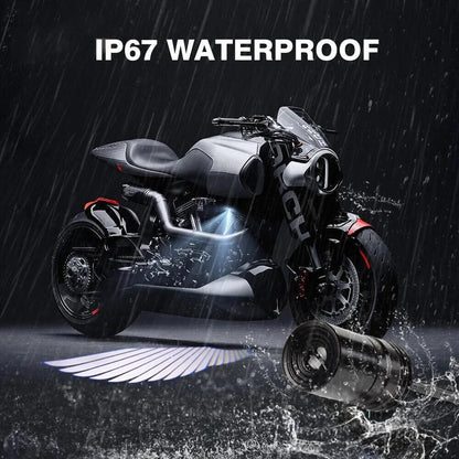 Angel Wing LED Mirror Projection Light – Motor Bike