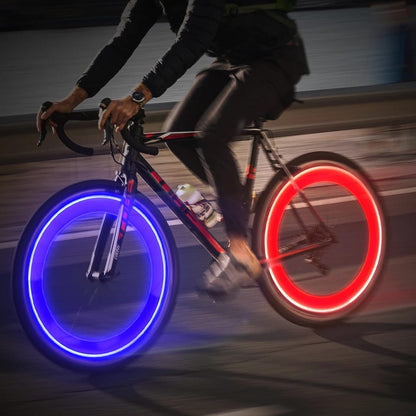 Bicycle/Car LED Tire Valve Lights – Motion Sensor (4pcs)