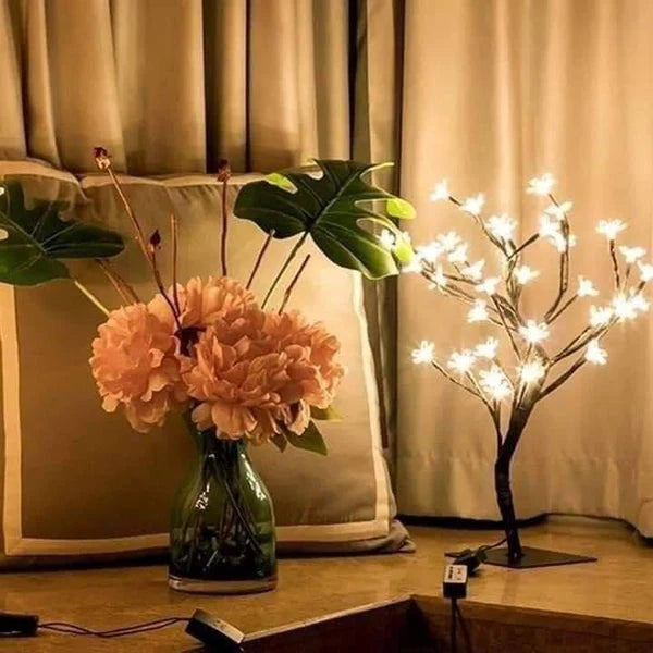 Decorative LED Flower Tree Lamp – Cherry Blossom