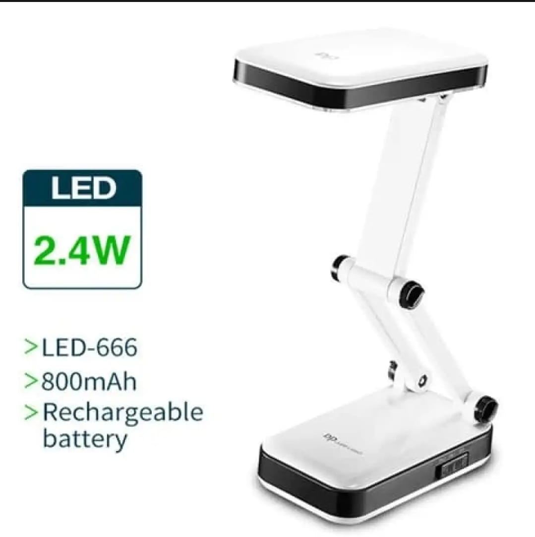 DP Portable LED Desk Light – Rechargeable SMD Lamp