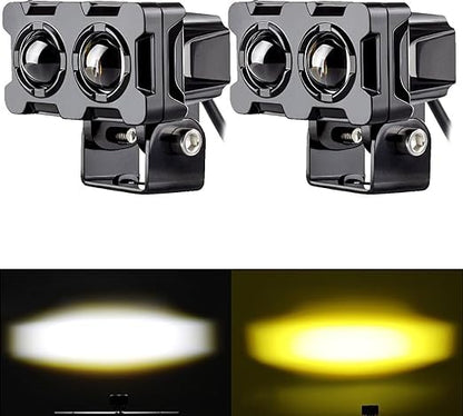 Motor Bike LED Driving Light for Motorcycle – Dual Color