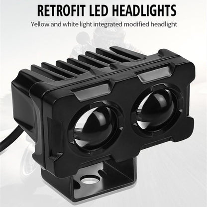 Motor Bike LED Driving Light for Motorcycle – Dual Color