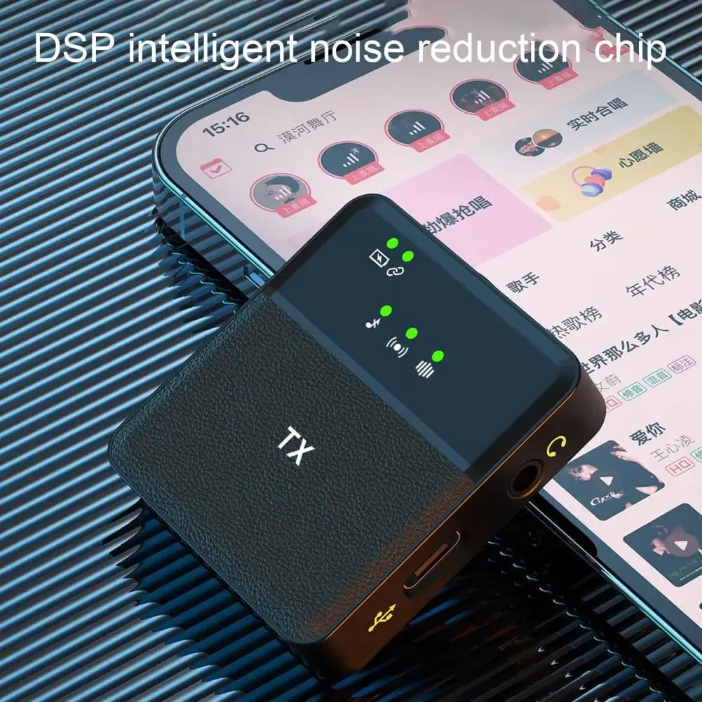 SX8 Type-C Clip Microphone – Wireless Lavalier