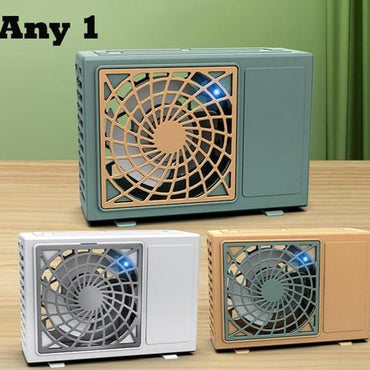 Mini Air Cooler Fan – Portable Rechargeable Cooling Device