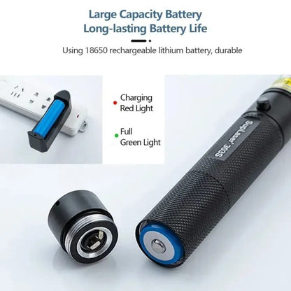 Long Range 5km Green Laser Pointer with Safety Lock