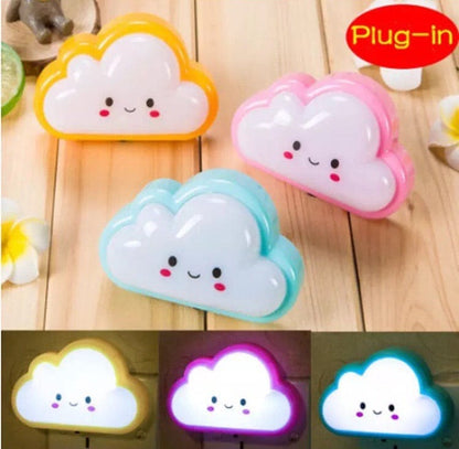 Cloud Shape LED Night Lamp – Soft Warm Glow