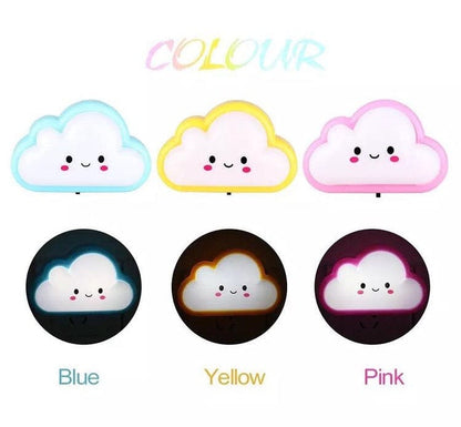 Cloud Shape LED Night Lamp – Soft Warm Glow