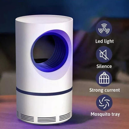 360° Electric Mosquito Trap Lamp – Silent Bug Zapper