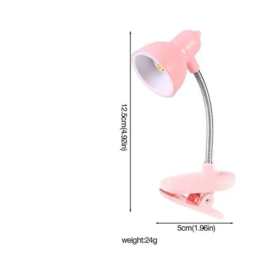 Mini LED Clip Light – Bedroom & Study Reading Lamp
