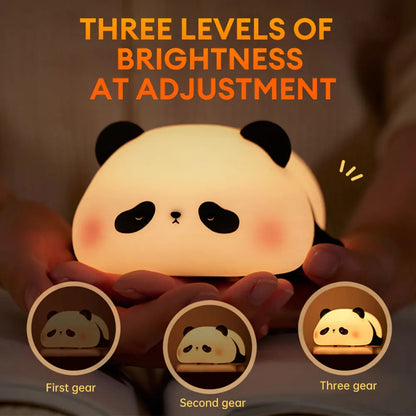 Cute Panda Lamp for Room Decor & Night Light