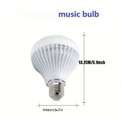 Smart RGB LED Bulb with Bluetooth Speaker