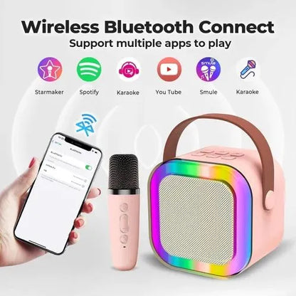 K12 Bluetooth Speaker with Wireless Mic