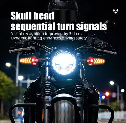 LED Motorcycle Indicators – 2PCS DRL Flash Tail Lights