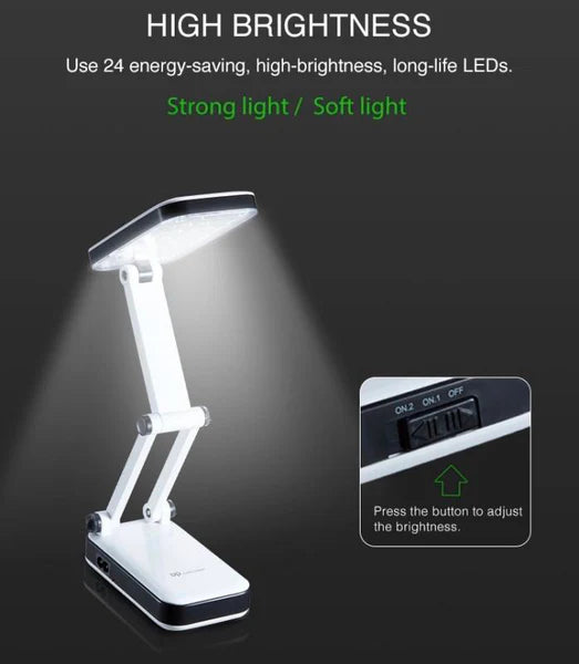 DP Portable LED Desk Light – Rechargeable SMD Lamp